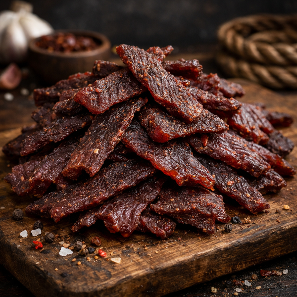 Carne Secca di Manzo Artigianale Trentina – Lo snack proteico intenso e irresistibile 🏔️