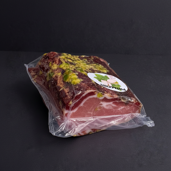 Speck al pistacchio
